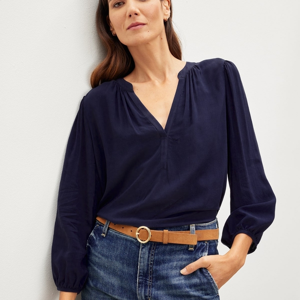 Velvet By Graham & Spencer V-Neck Top